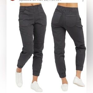 SPANX High-Waisted Twill Joggers Women’s Small